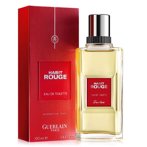 habit rouge guerlain 100ml prix|guerlain habit rouge review.